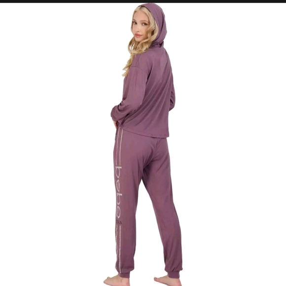 New bebe 2 pices hoodie and pants  price is for one set only - Picture 4 of 7